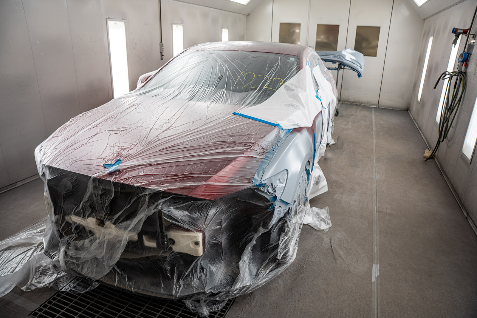 Canwest Collision Center Auto body after new paint