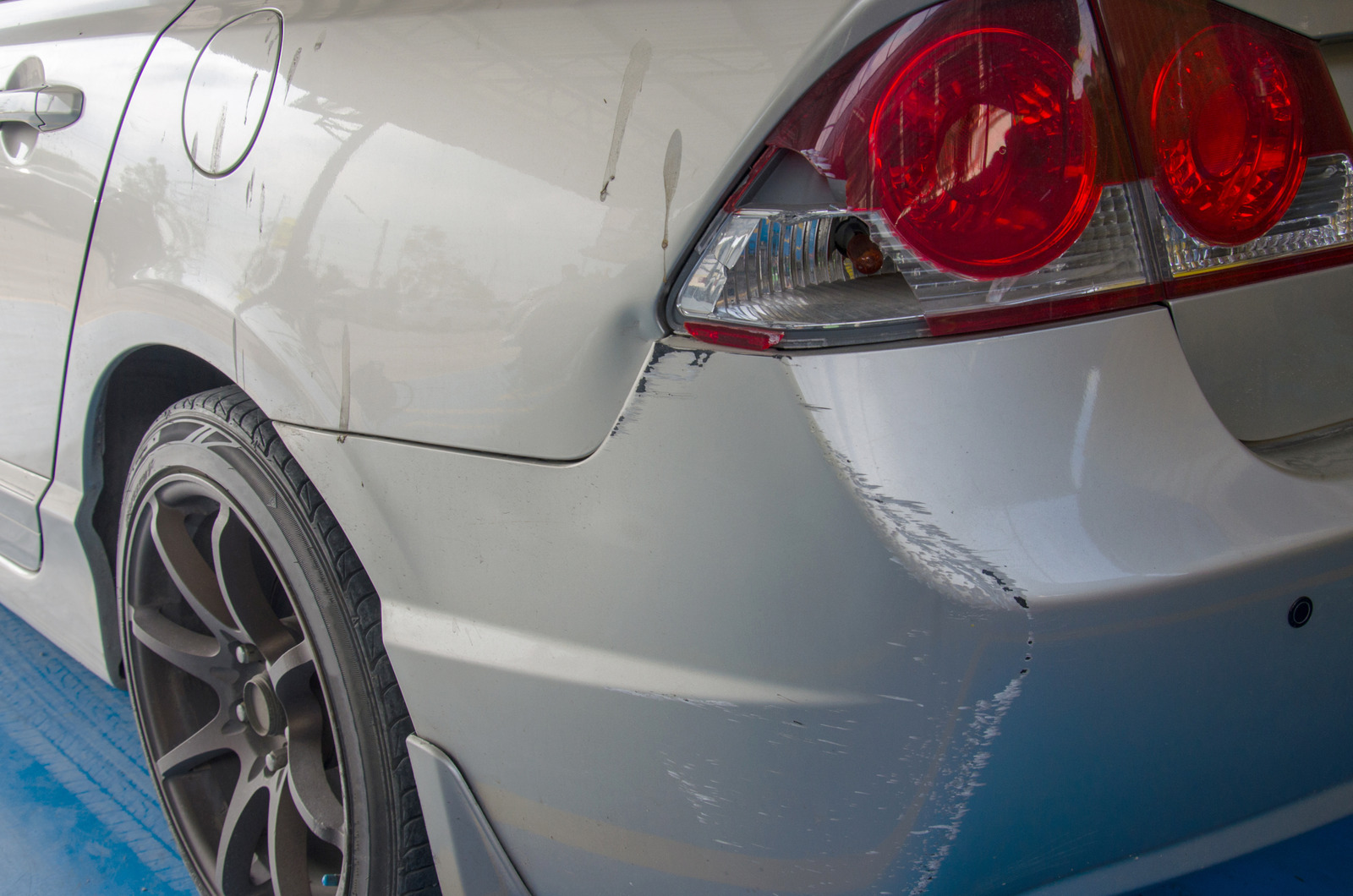 Car Back bumper repair in Northwest Edmonton